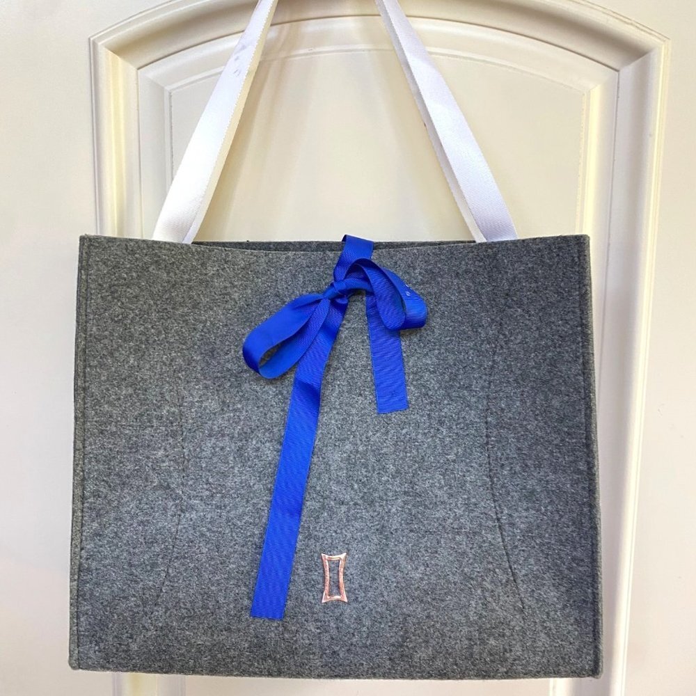Kit And Ace Tote Bag Boiled Wool Shopper Holdall Gym Traveler Shoulder Purse